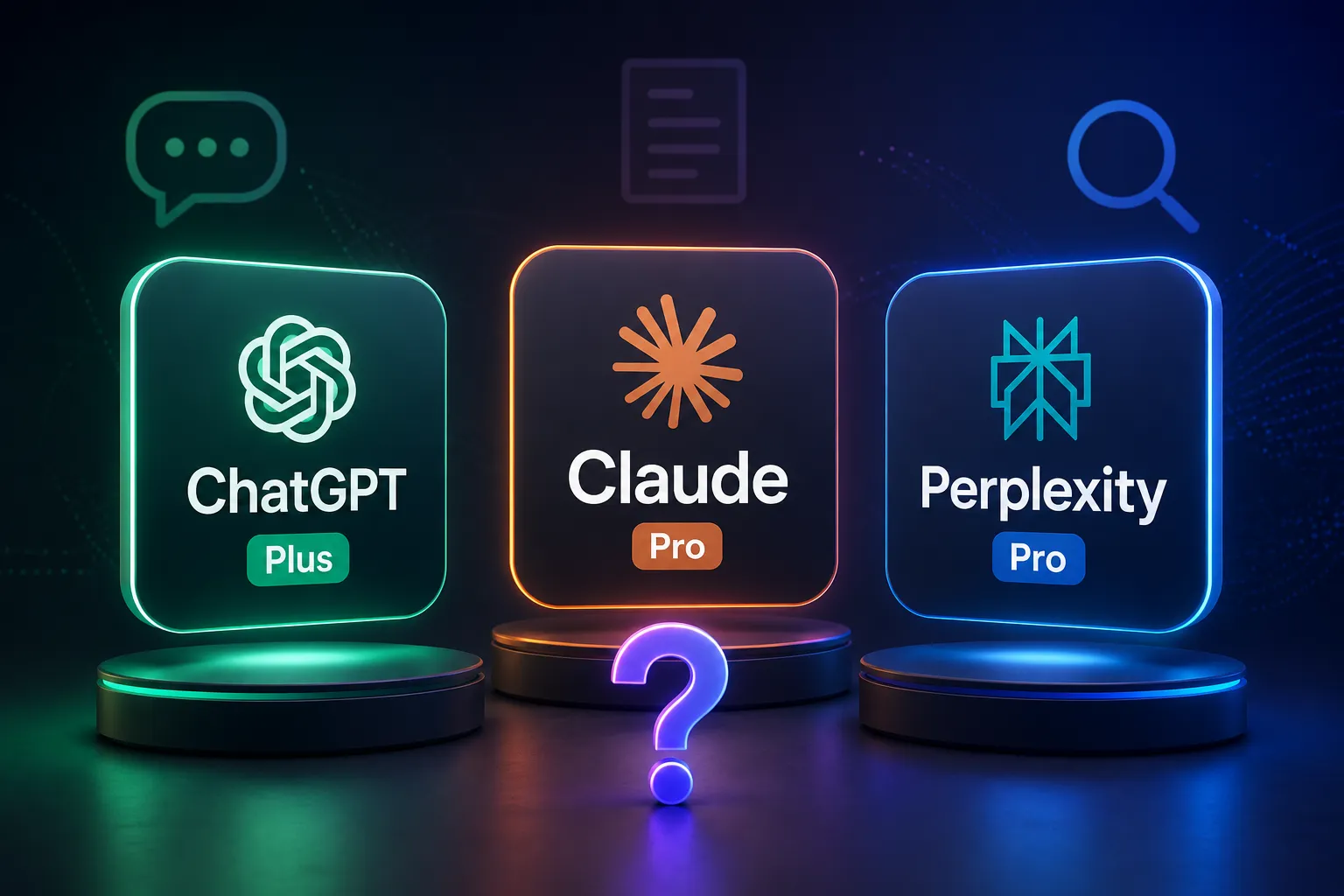 ChatGPT Plus, Claude Pro, or Perplexity Pro: Which AI Subscription Actually Makes Sense for You