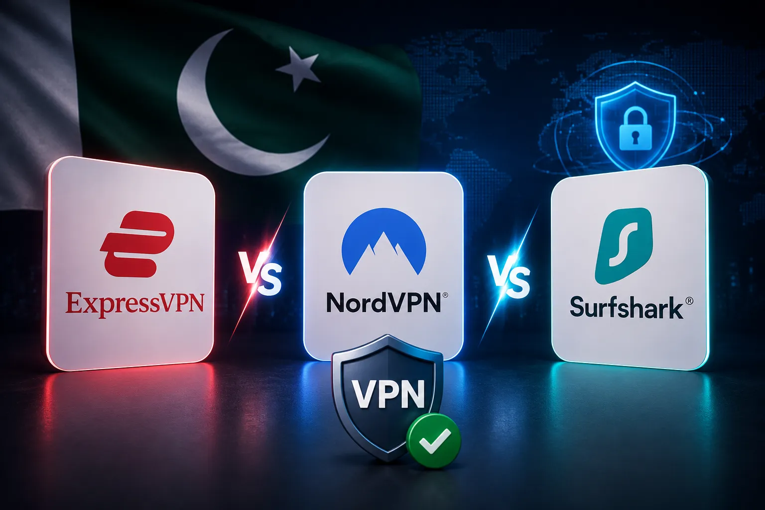 ExpressVPN vs NordVPN vs Surfshark: Which VPN Is Actually Worth Buying in Pakistan